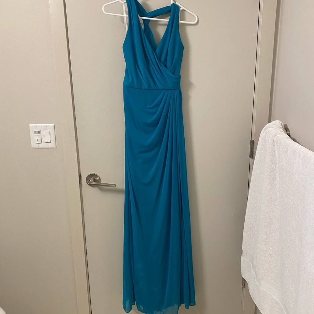 David’s Bridal Bridesmaids dress in Oasis Size 6